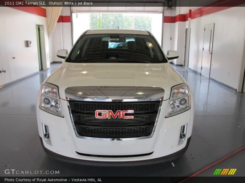 Olympic White / Jet Black 2011 GMC Terrain SLE