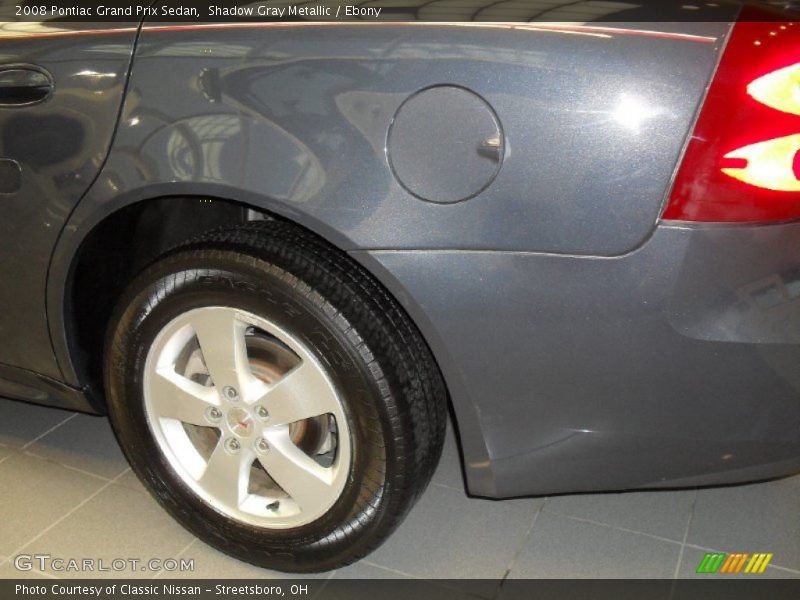 Shadow Gray Metallic / Ebony 2008 Pontiac Grand Prix Sedan