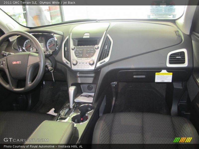 Olympic White / Jet Black 2011 GMC Terrain SLE