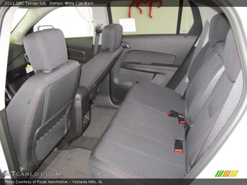 Olympic White / Jet Black 2011 GMC Terrain SLE