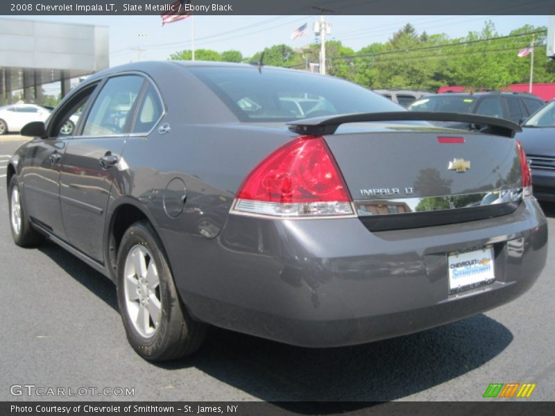 Slate Metallic / Ebony Black 2008 Chevrolet Impala LT