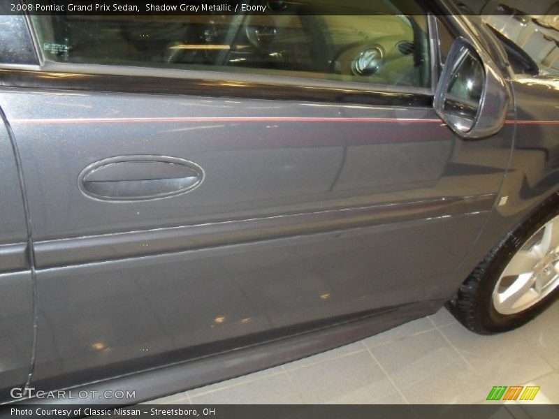 Shadow Gray Metallic / Ebony 2008 Pontiac Grand Prix Sedan