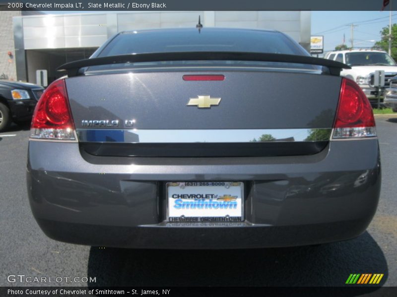Slate Metallic / Ebony Black 2008 Chevrolet Impala LT