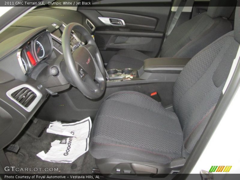 Olympic White / Jet Black 2011 GMC Terrain SLE