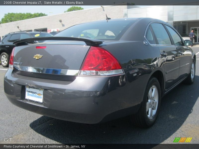 Slate Metallic / Ebony Black 2008 Chevrolet Impala LT