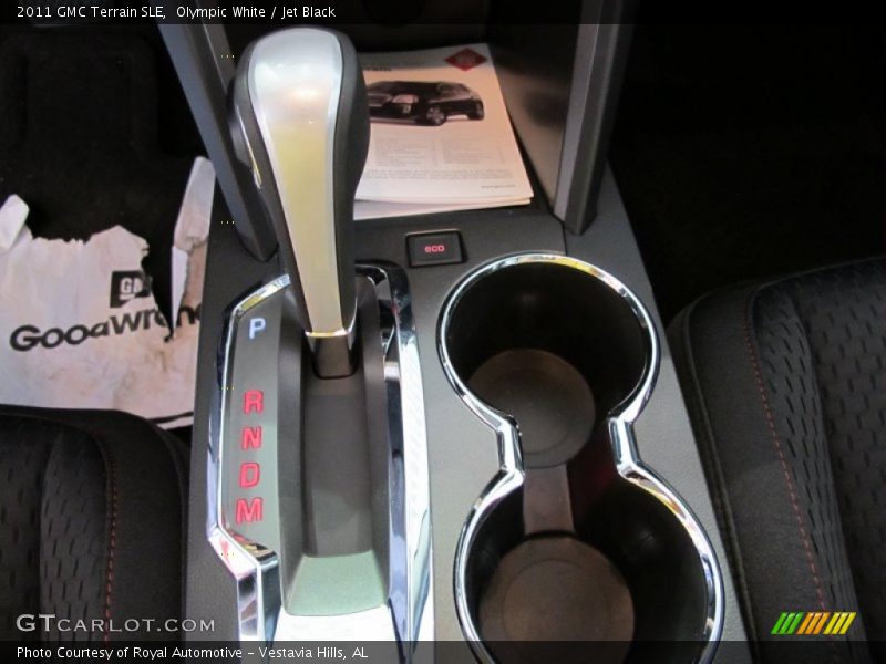 Olympic White / Jet Black 2011 GMC Terrain SLE