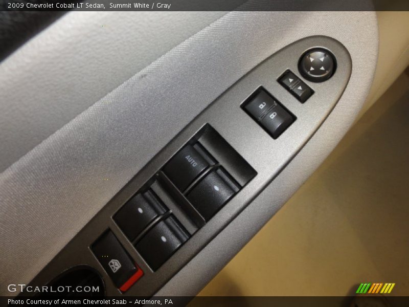 Summit White / Gray 2009 Chevrolet Cobalt LT Sedan