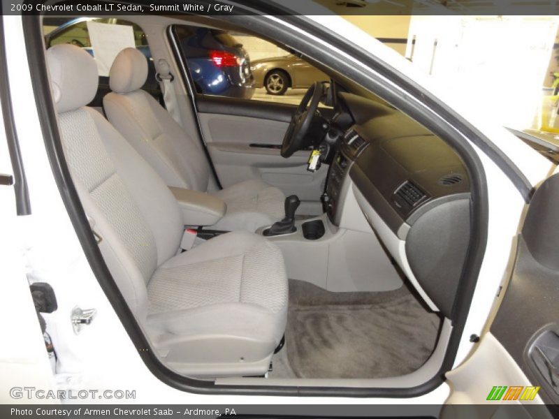 Summit White / Gray 2009 Chevrolet Cobalt LT Sedan