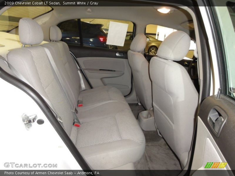 Summit White / Gray 2009 Chevrolet Cobalt LT Sedan