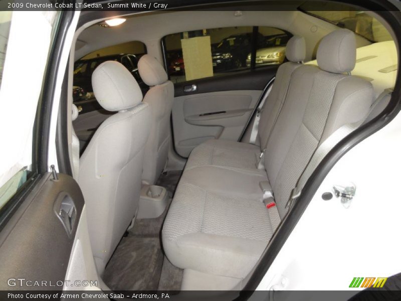 Summit White / Gray 2009 Chevrolet Cobalt LT Sedan