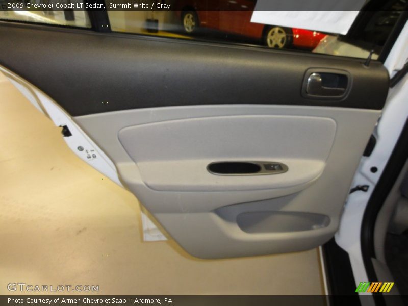 Summit White / Gray 2009 Chevrolet Cobalt LT Sedan