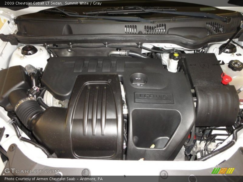 Summit White / Gray 2009 Chevrolet Cobalt LT Sedan