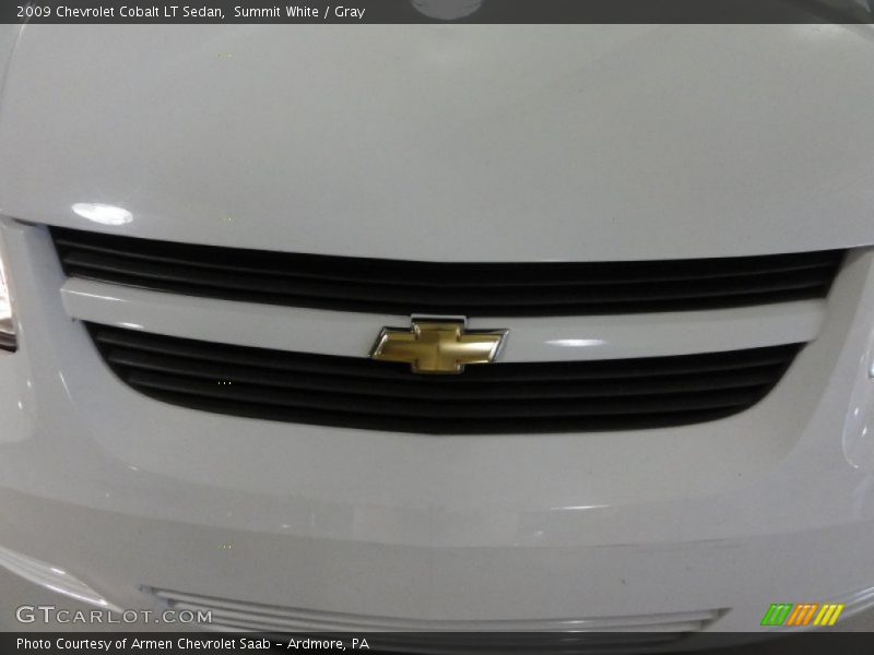 Summit White / Gray 2009 Chevrolet Cobalt LT Sedan
