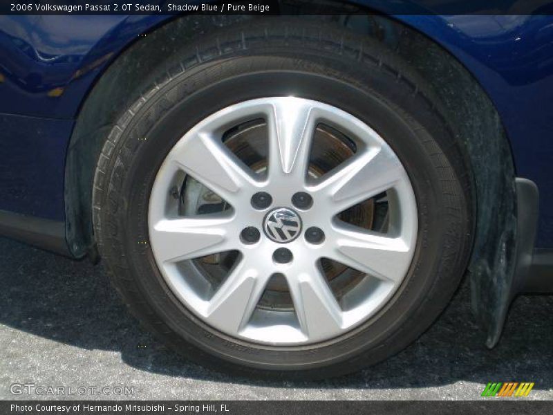 Shadow Blue / Pure Beige 2006 Volkswagen Passat 2.0T Sedan
