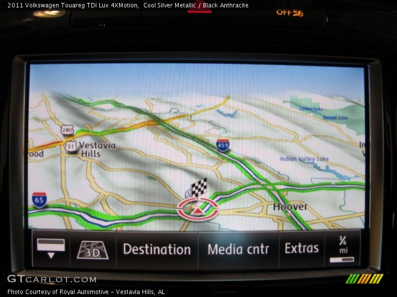 Navigation of 2011 Touareg TDI Lux 4XMotion