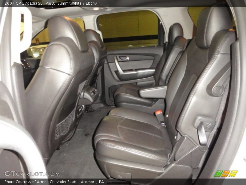 Summit White / Ebony 2007 GMC Acadia SLT AWD