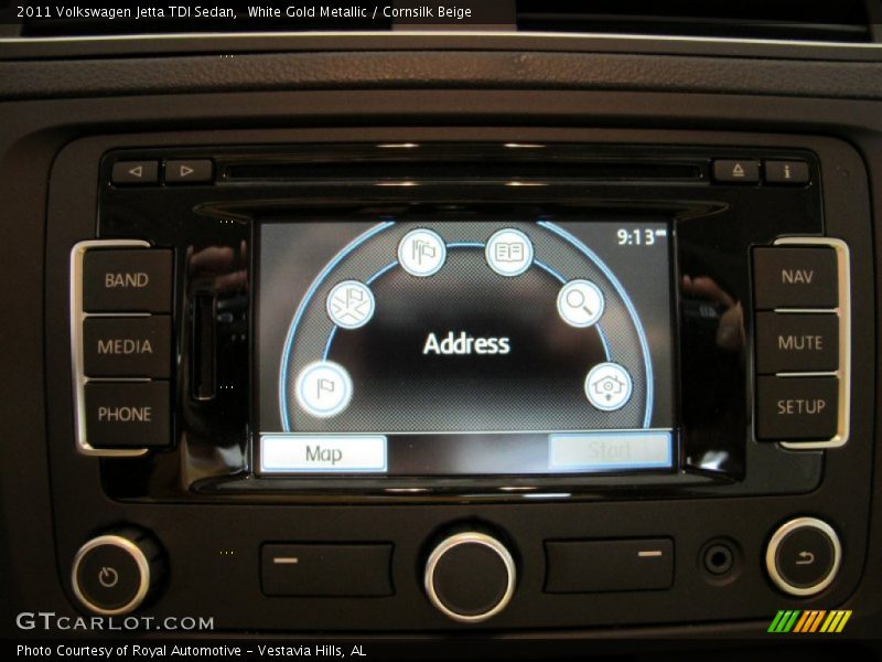 White Gold Metallic / Cornsilk Beige 2011 Volkswagen Jetta TDI Sedan