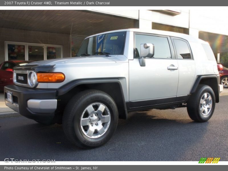 Titanium Metallic / Dark Charcoal 2007 Toyota FJ Cruiser 4WD