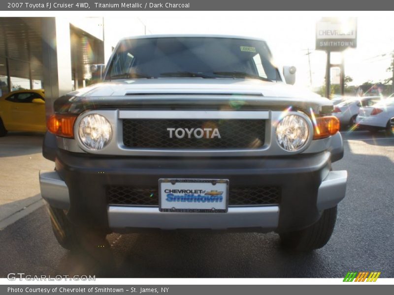 Titanium Metallic / Dark Charcoal 2007 Toyota FJ Cruiser 4WD