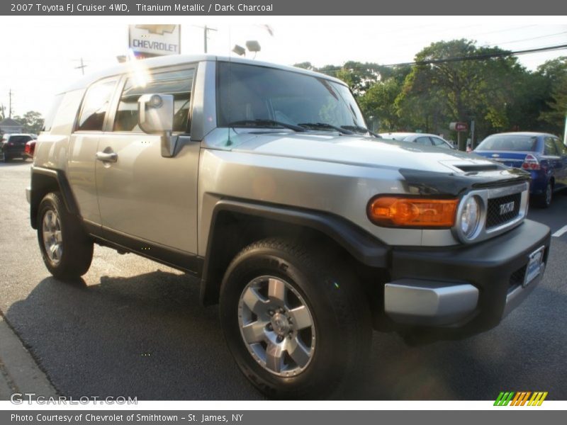 Titanium Metallic / Dark Charcoal 2007 Toyota FJ Cruiser 4WD