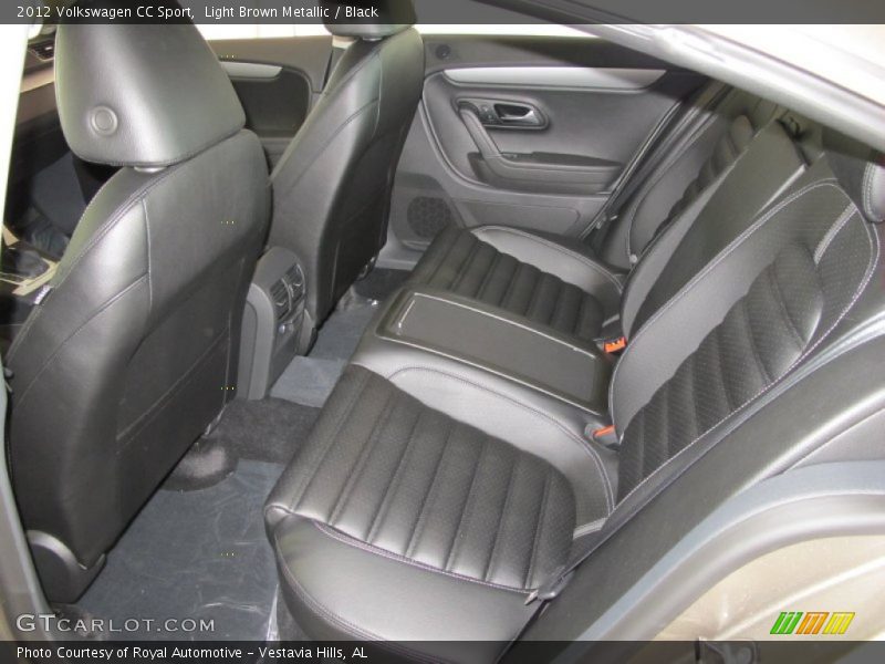 Light Brown Metallic / Black 2012 Volkswagen CC Sport
