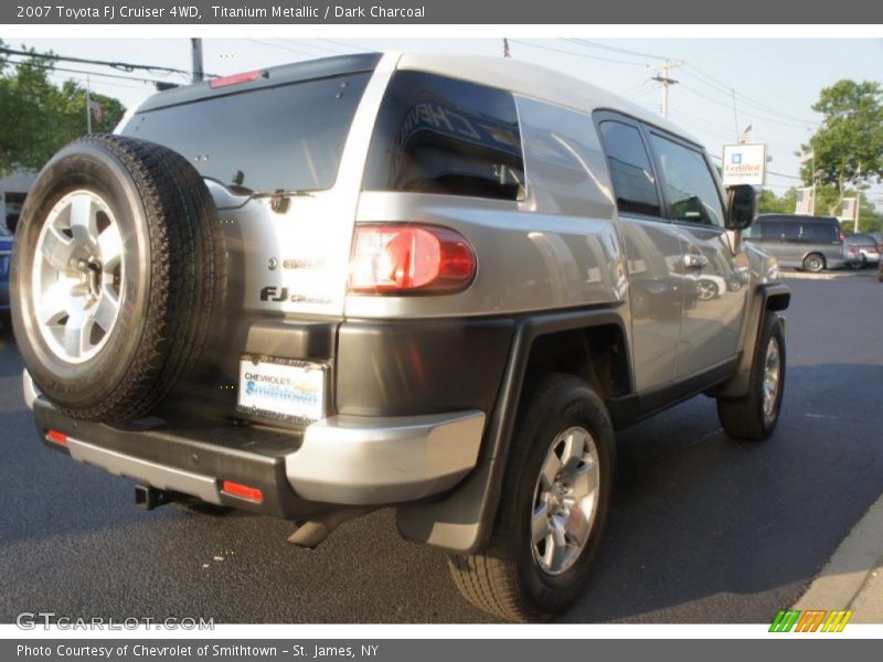 Titanium Metallic / Dark Charcoal 2007 Toyota FJ Cruiser 4WD