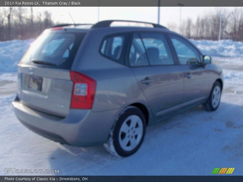 Titanium Gray / Black 2010 Kia Rondo LX