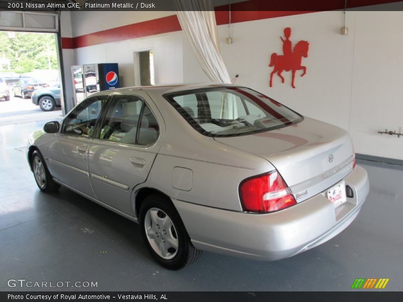 Platinum Metallic / Dusk 2001 Nissan Altima GXE