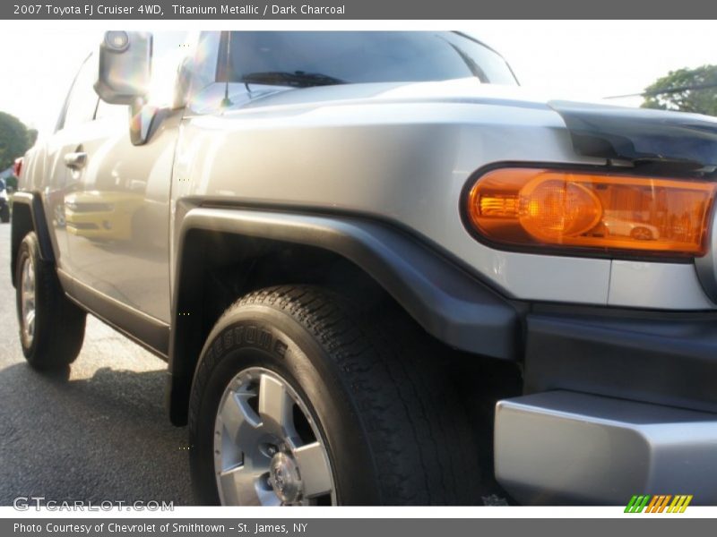 Titanium Metallic / Dark Charcoal 2007 Toyota FJ Cruiser 4WD