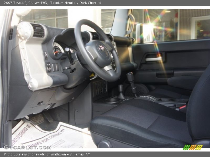 Titanium Metallic / Dark Charcoal 2007 Toyota FJ Cruiser 4WD