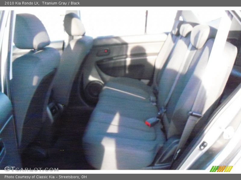 Titanium Gray / Black 2010 Kia Rondo LX