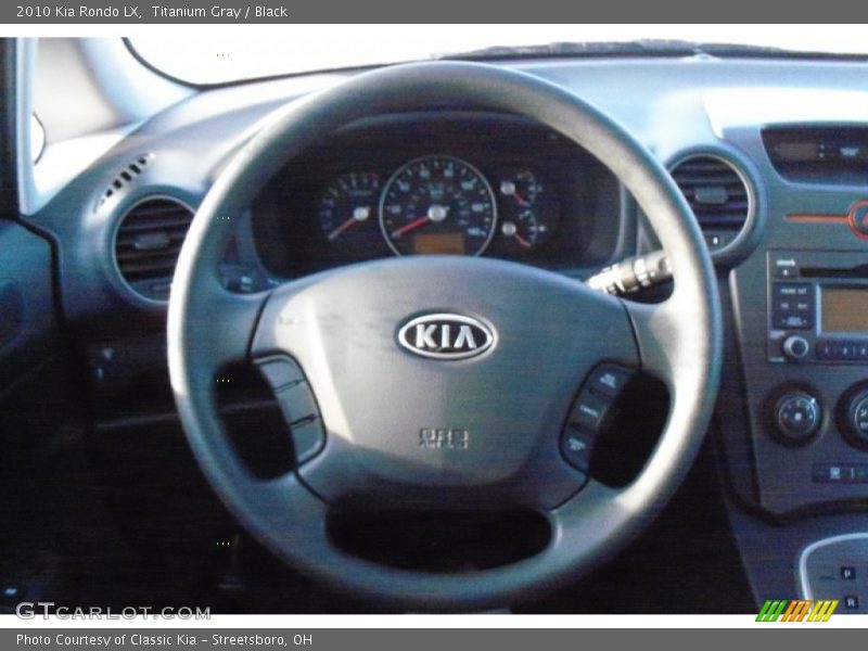 Titanium Gray / Black 2010 Kia Rondo LX