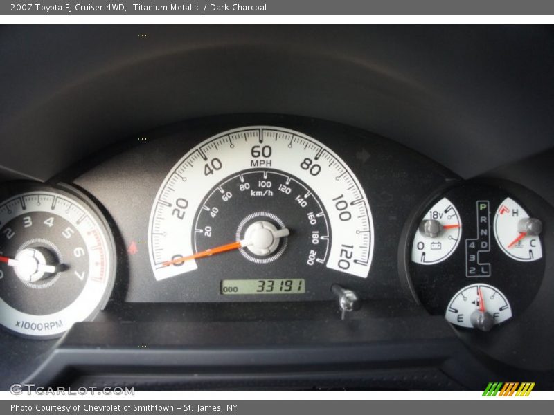 Titanium Metallic / Dark Charcoal 2007 Toyota FJ Cruiser 4WD