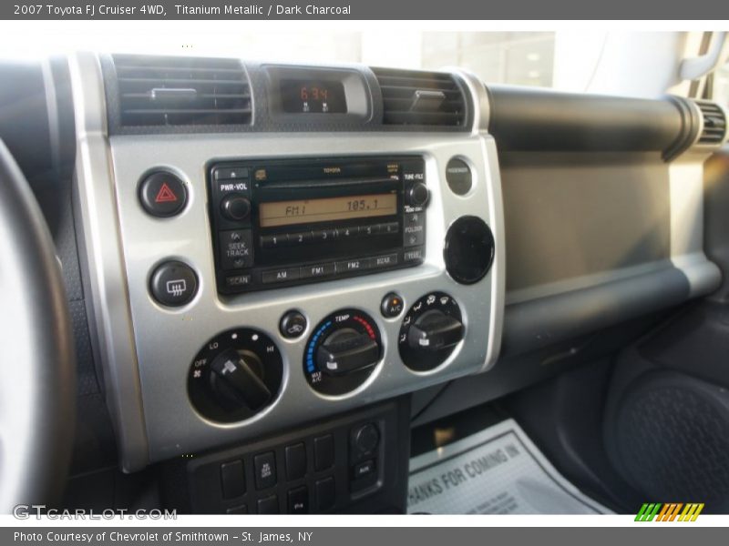 Titanium Metallic / Dark Charcoal 2007 Toyota FJ Cruiser 4WD