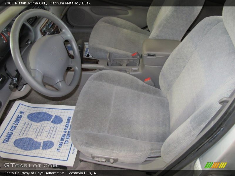 Platinum Metallic / Dusk 2001 Nissan Altima GXE