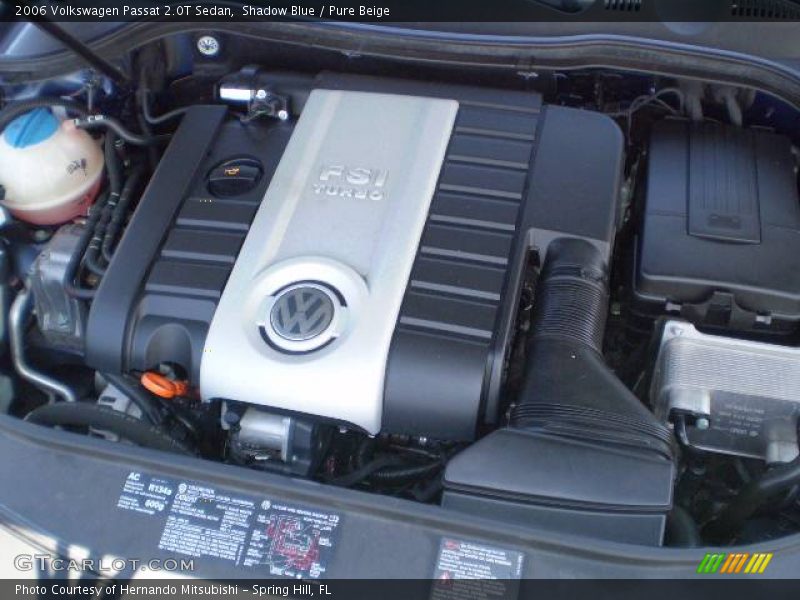 Shadow Blue / Pure Beige 2006 Volkswagen Passat 2.0T Sedan