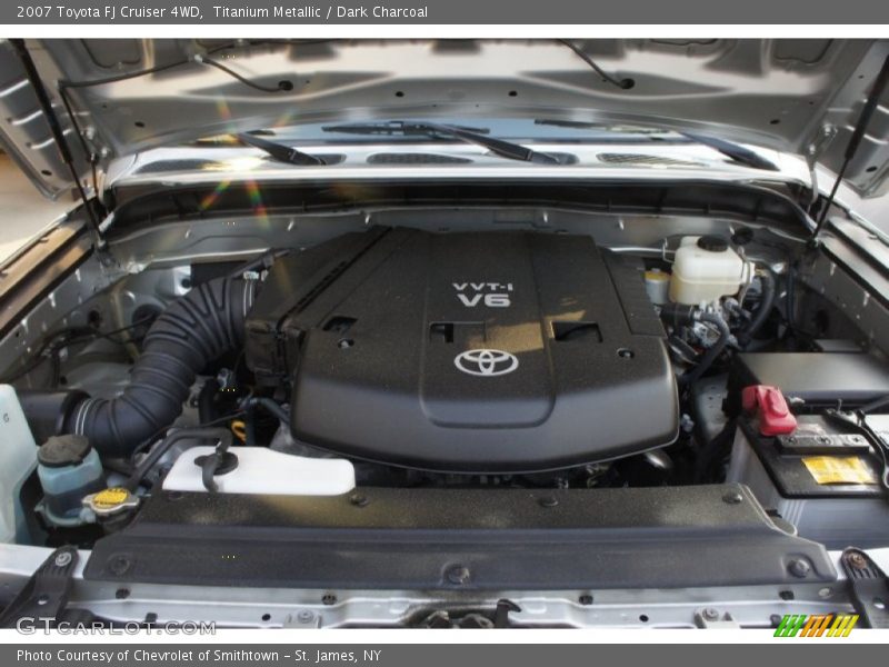 Titanium Metallic / Dark Charcoal 2007 Toyota FJ Cruiser 4WD