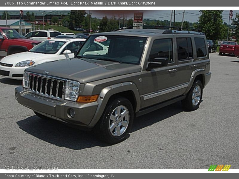 Light Khaki Metallic / Dark Khaki/Light Graystone 2006 Jeep Commander Limited 4x4