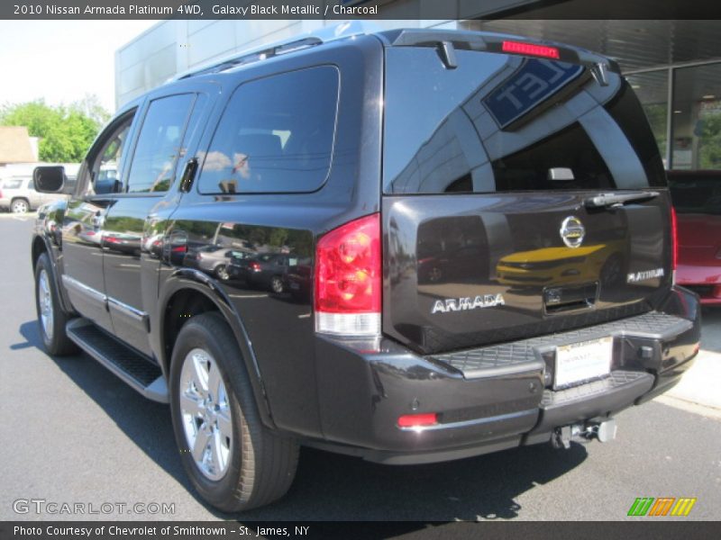 Galaxy Black Metallic / Charcoal 2010 Nissan Armada Platinum 4WD
