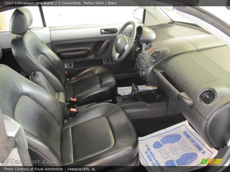  2007 New Beetle 2.5 Convertible Black Interior