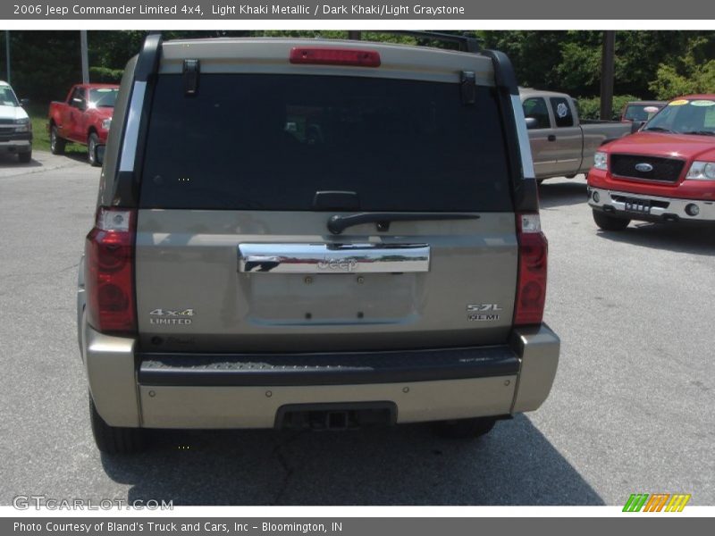 Light Khaki Metallic / Dark Khaki/Light Graystone 2006 Jeep Commander Limited 4x4