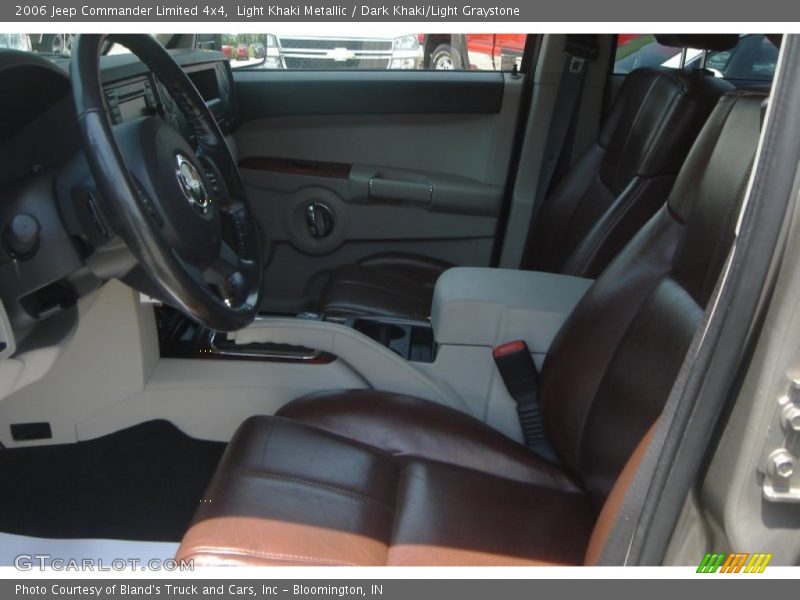Light Khaki Metallic / Dark Khaki/Light Graystone 2006 Jeep Commander Limited 4x4