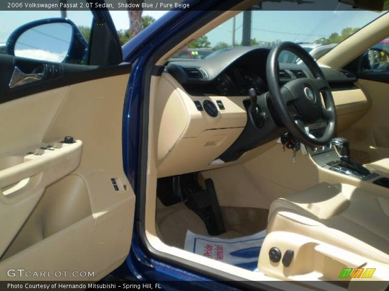 Shadow Blue / Pure Beige 2006 Volkswagen Passat 2.0T Sedan