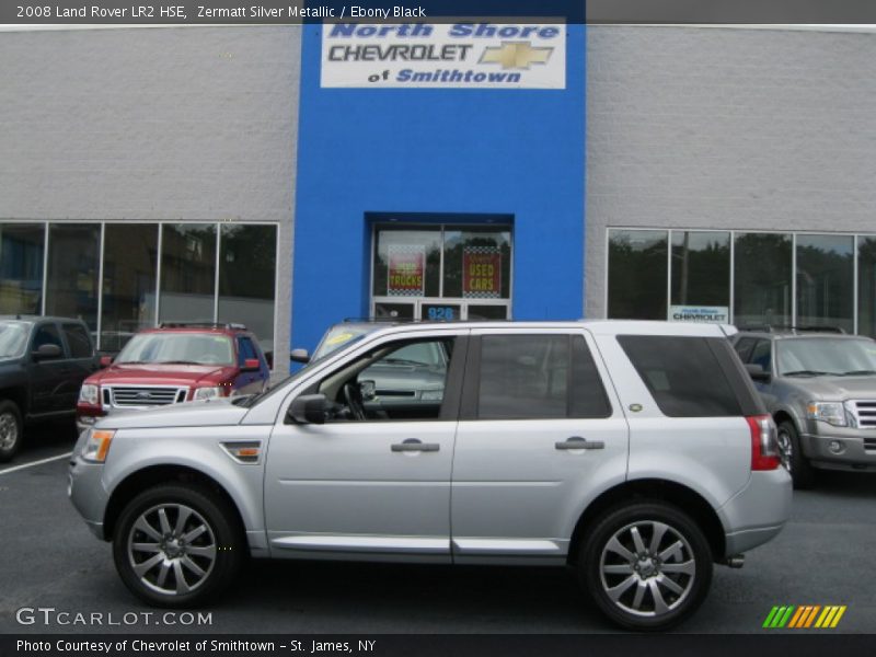 Zermatt Silver Metallic / Ebony Black 2008 Land Rover LR2 HSE