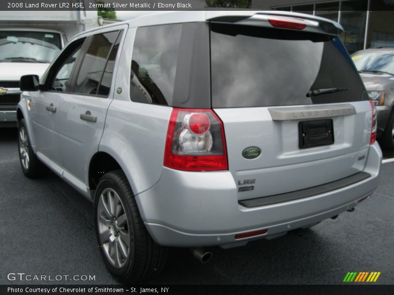 Zermatt Silver Metallic / Ebony Black 2008 Land Rover LR2 HSE