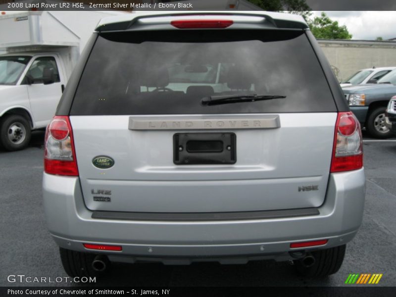 Zermatt Silver Metallic / Ebony Black 2008 Land Rover LR2 HSE