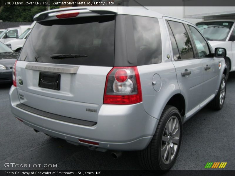 Zermatt Silver Metallic / Ebony Black 2008 Land Rover LR2 HSE