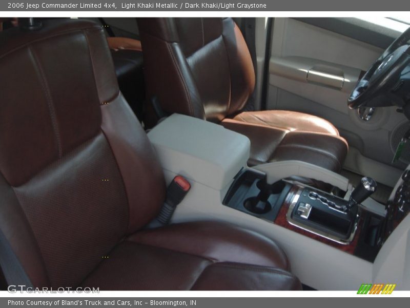 Light Khaki Metallic / Dark Khaki/Light Graystone 2006 Jeep Commander Limited 4x4