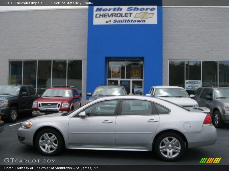 Silver Ice Metallic / Ebony 2010 Chevrolet Impala LT