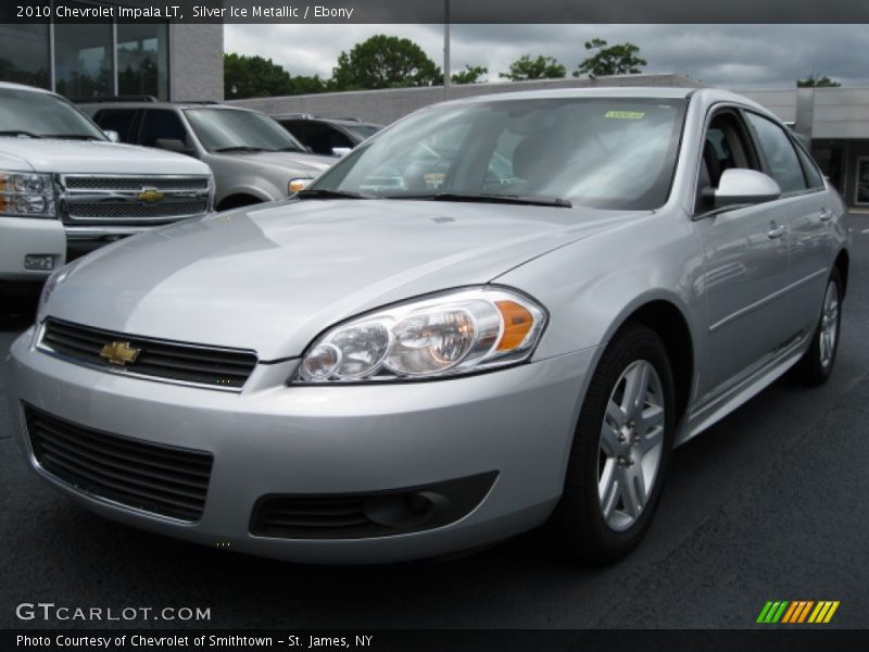 Silver Ice Metallic / Ebony 2010 Chevrolet Impala LT